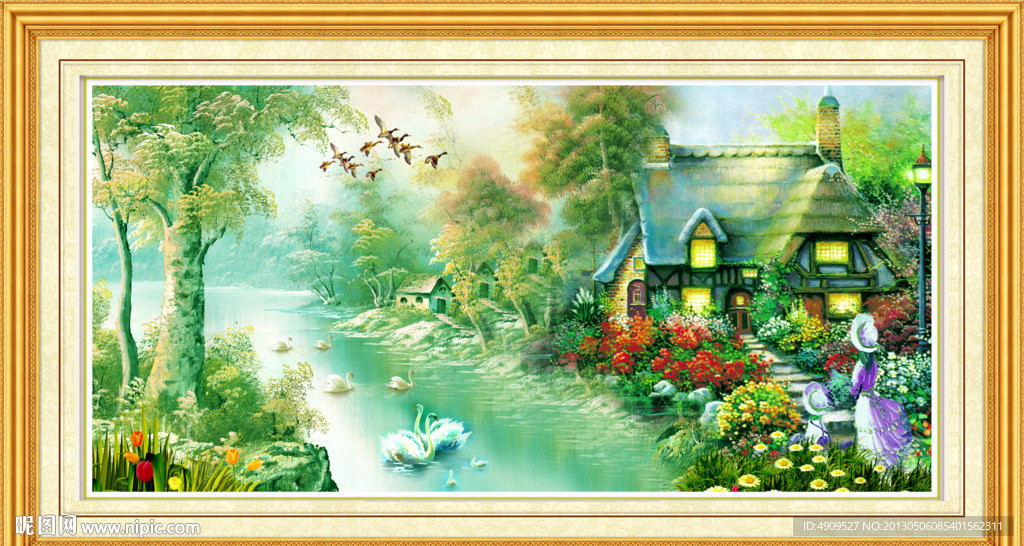 风景油画