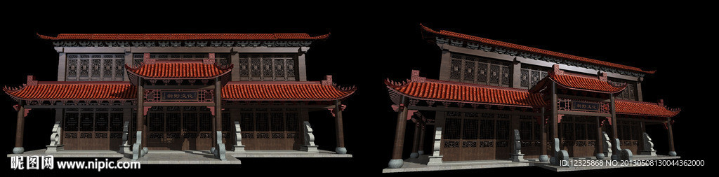 文化茶楼（含贴图）