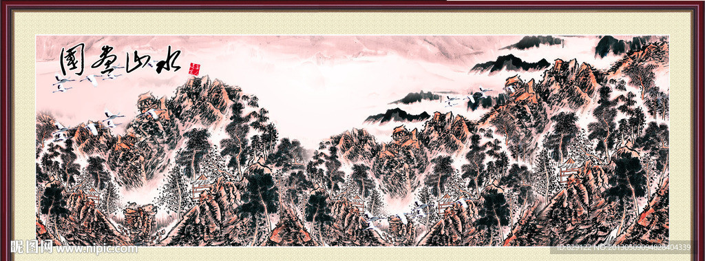 国画山水