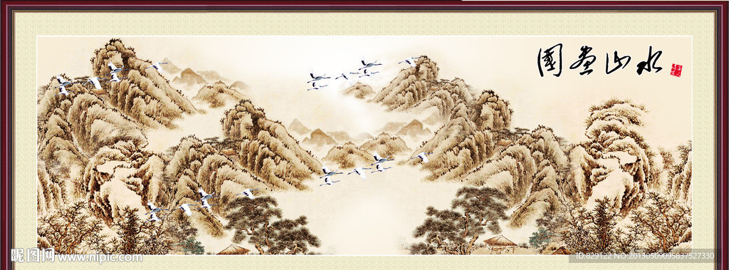 国画山水