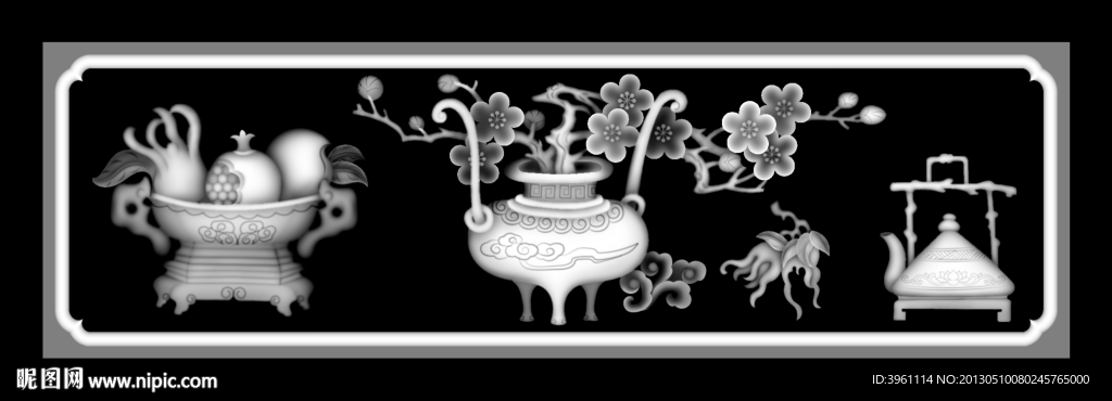 浮雕灰度图