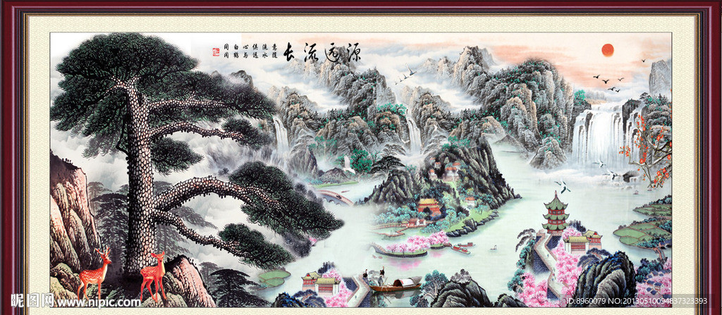 国画山水