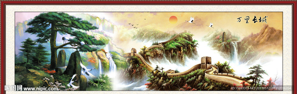黄山迎客松