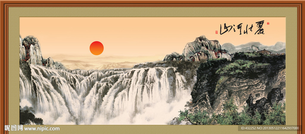 国画山水