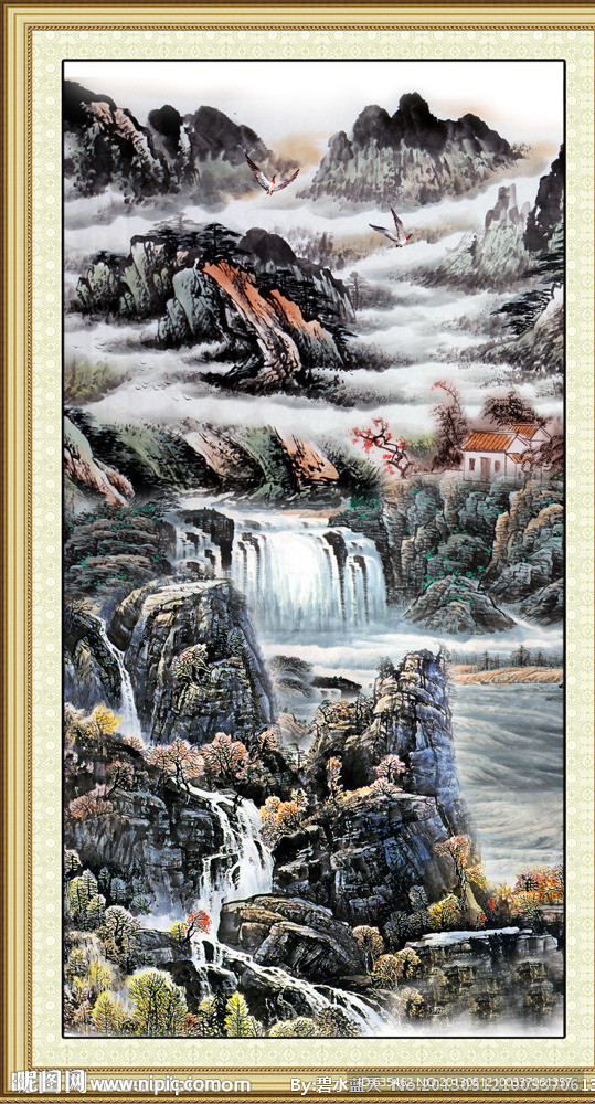 国画山水