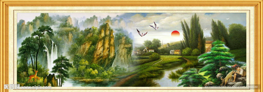 山水风景
