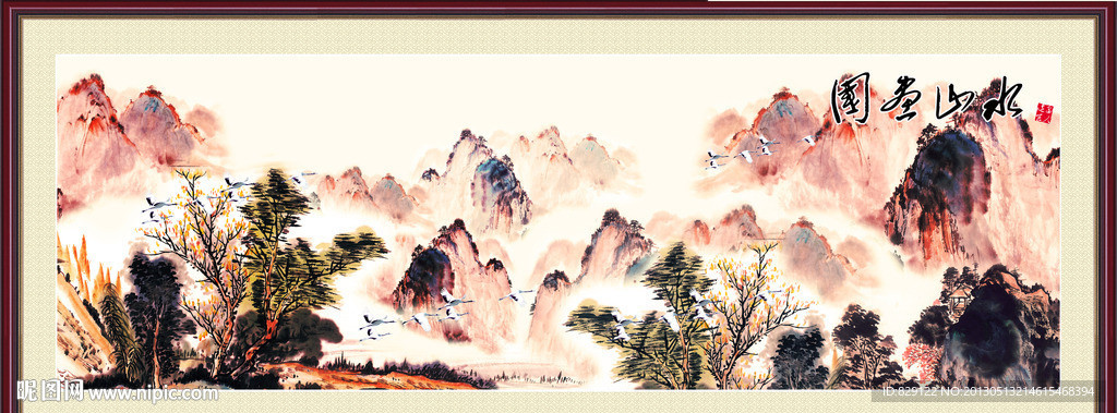 国画山水