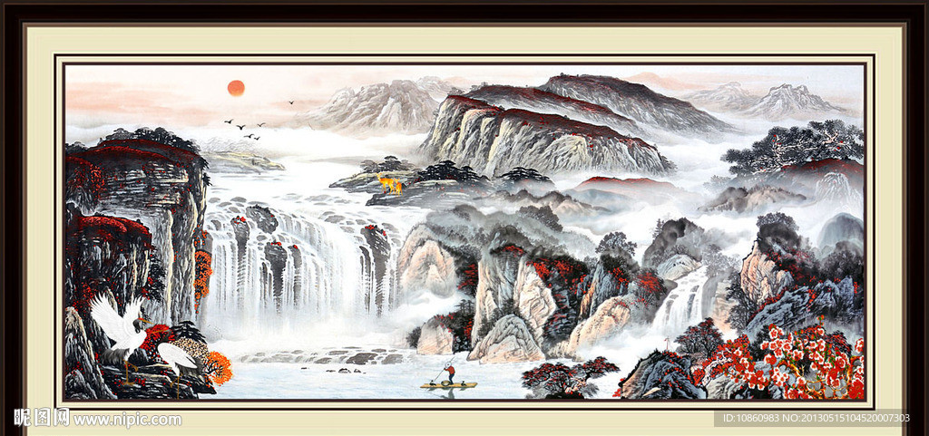 国画山水