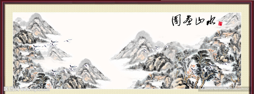 国画山水