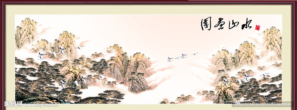 国画山水