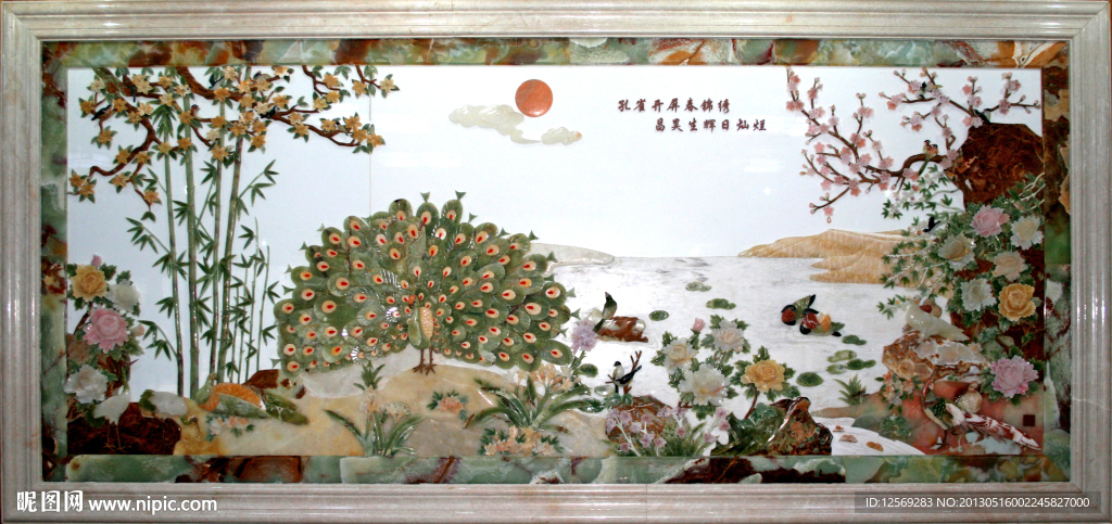 彩雕艺术画