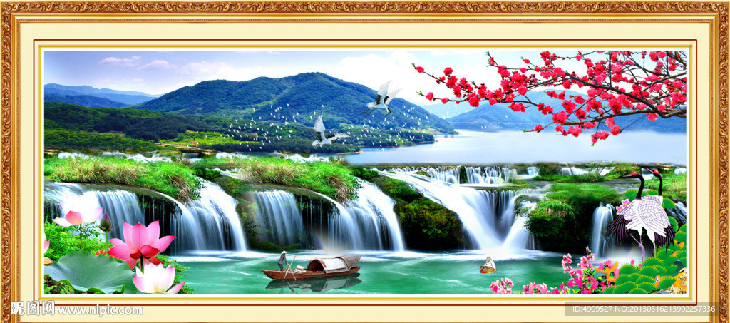 山水风景画