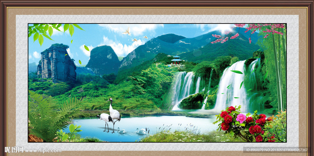 山水画