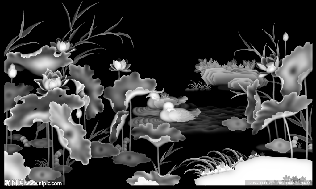浮雕灰度图