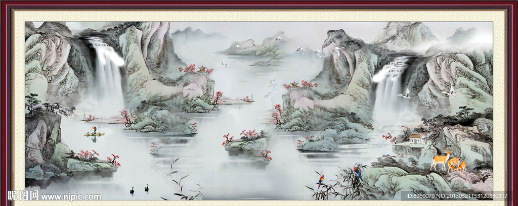 山水风景画