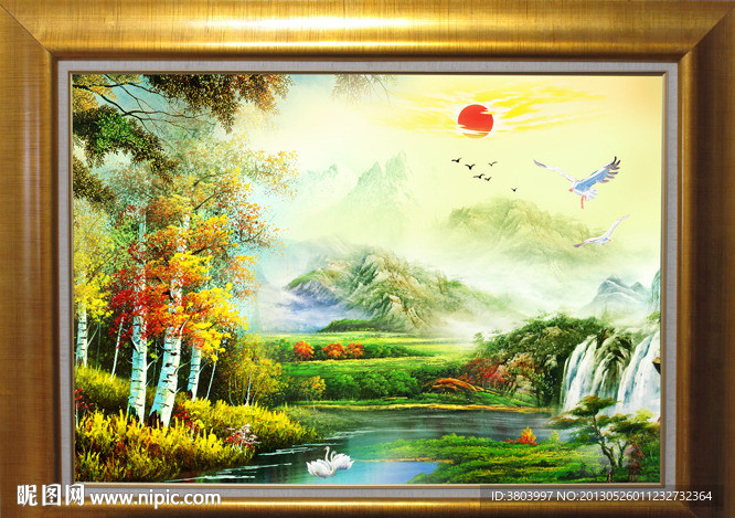 油画风景