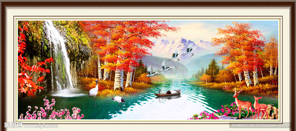 山水风景画