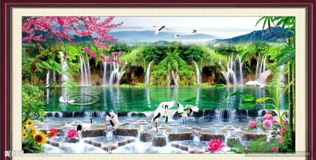 山水风景画