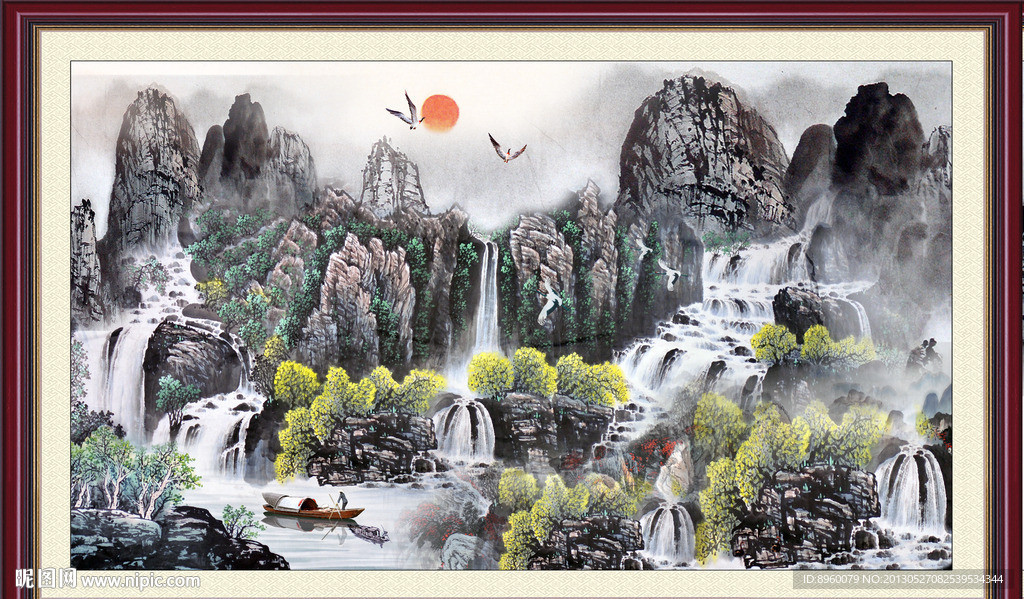 国画素材下载 国画模