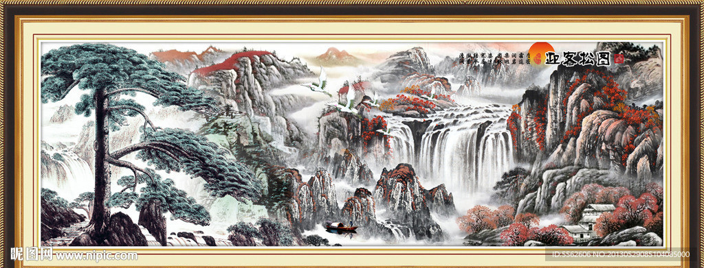 黄山迎客松