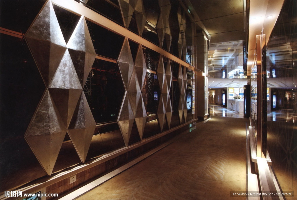 商业KTV内布局效果图