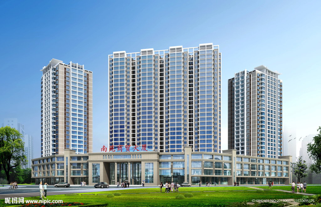 住宅楼效果图