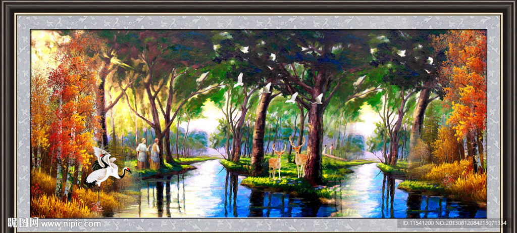 油画