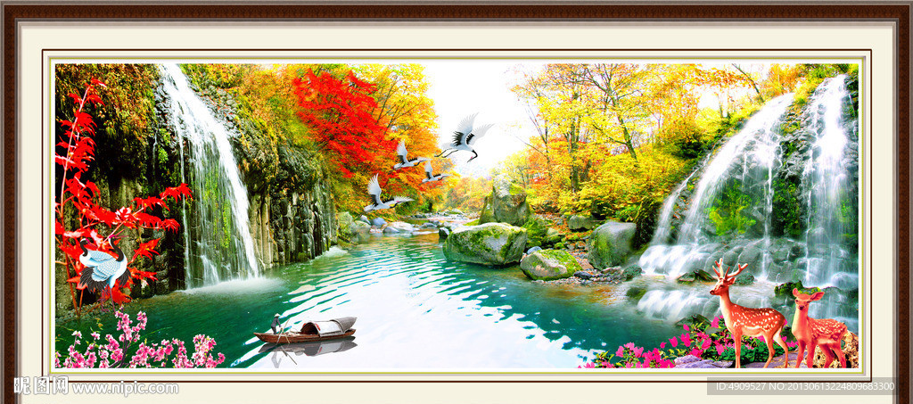 山水风景画