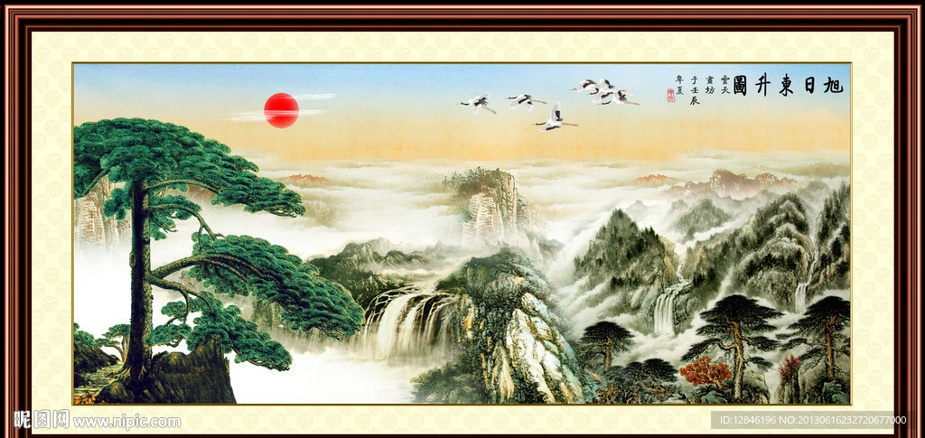 黄山迎客松
