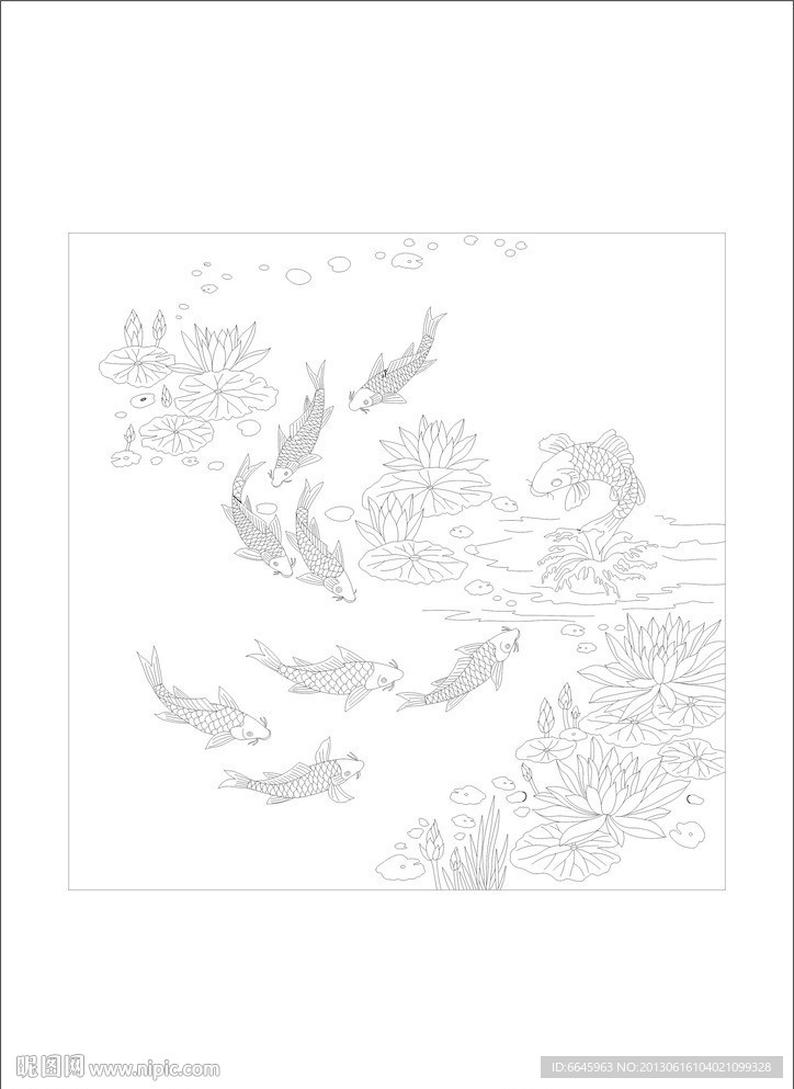 荷花鱼