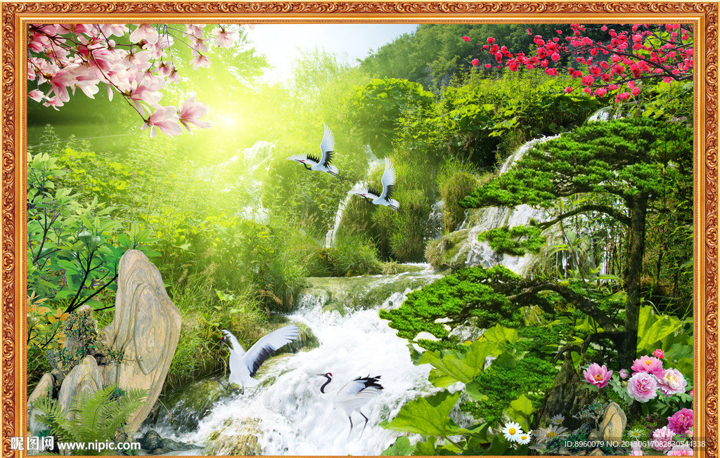 山水风景画