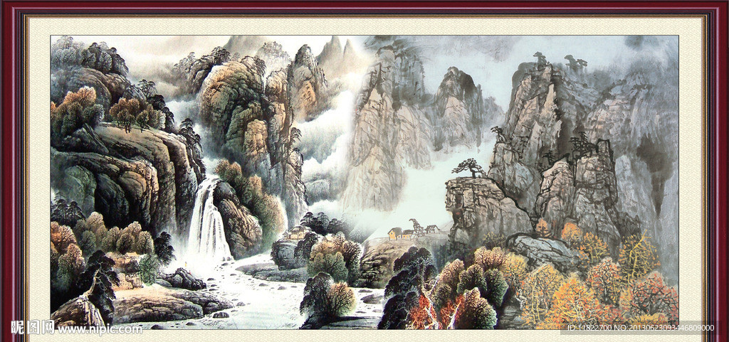 水墨山水