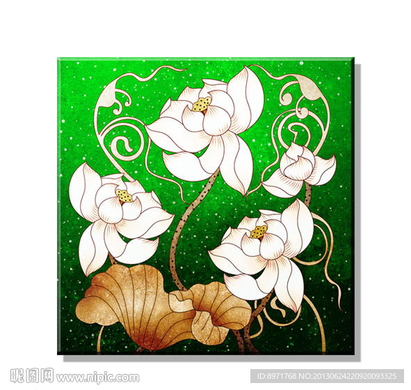 无框画