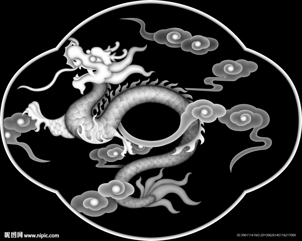 浮雕灰度图
