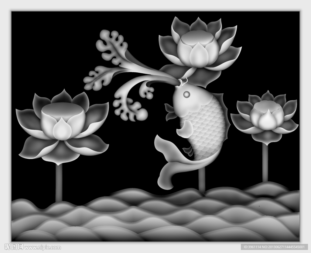 浮雕灰度图