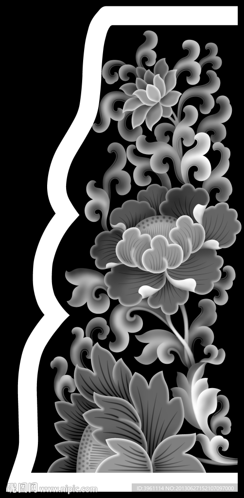 浮雕灰度图