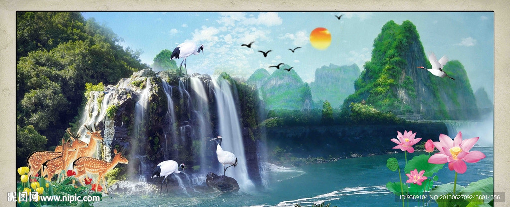 山水画