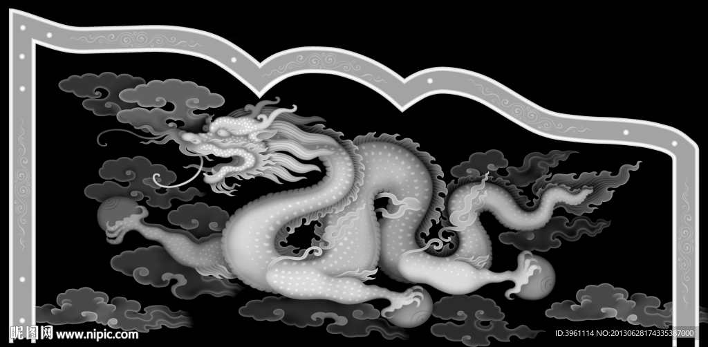 浮雕灰度图