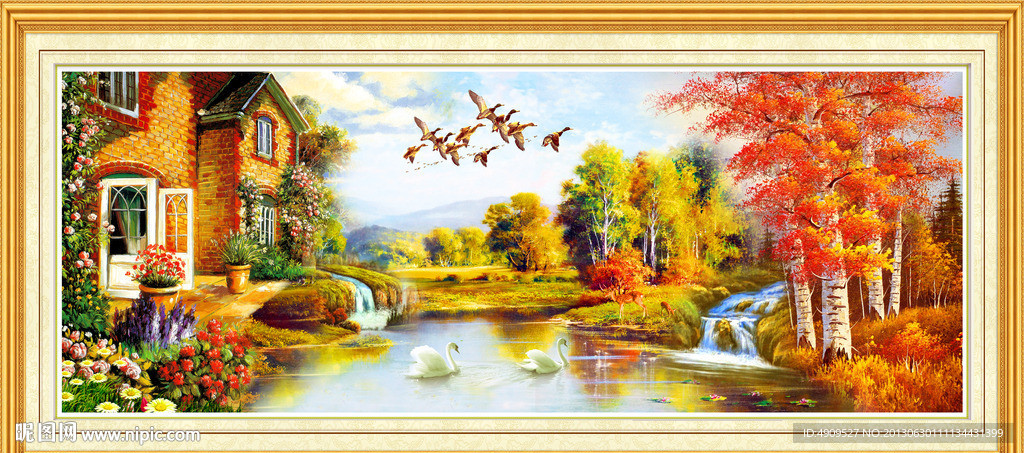 风景油画