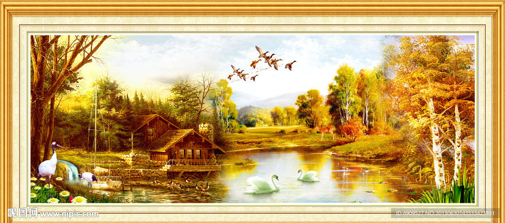 风景油画