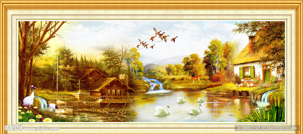 风景油画