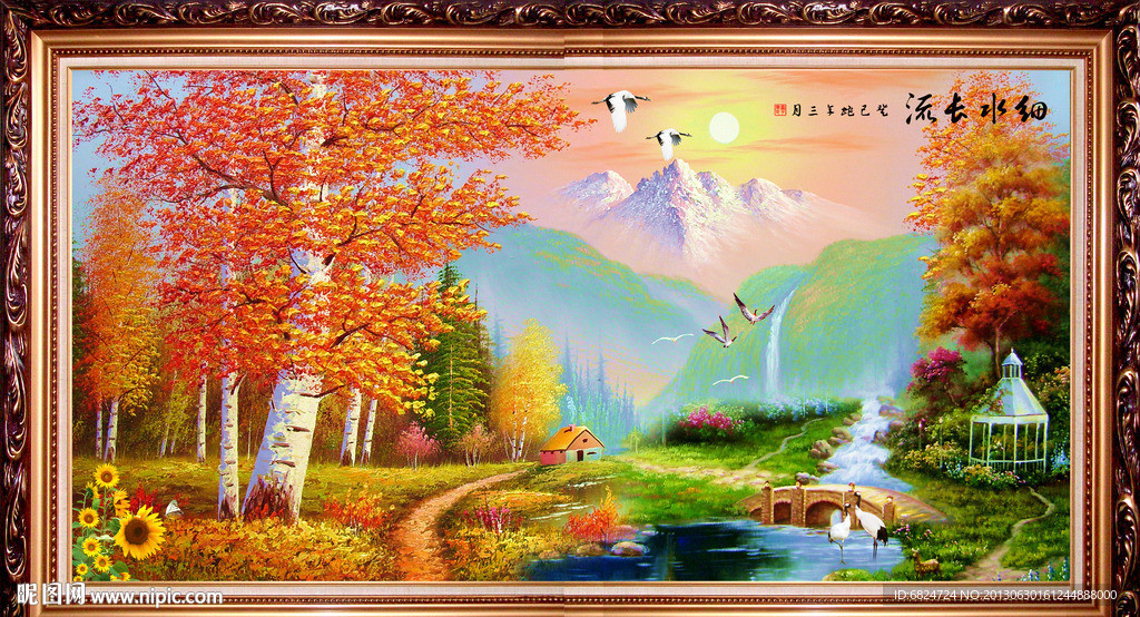 油画