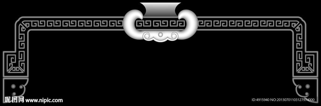 灰度图 角牙
