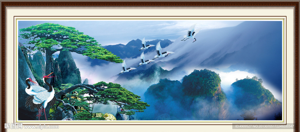 黄山迎客松