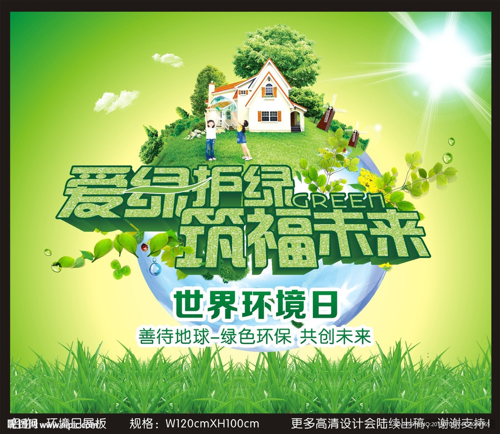 世界环境日展板