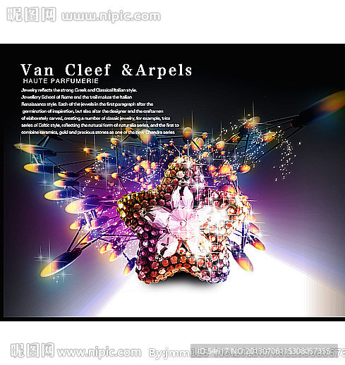 复古珠宝首饰海报