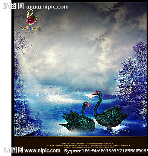 地产广告形象画