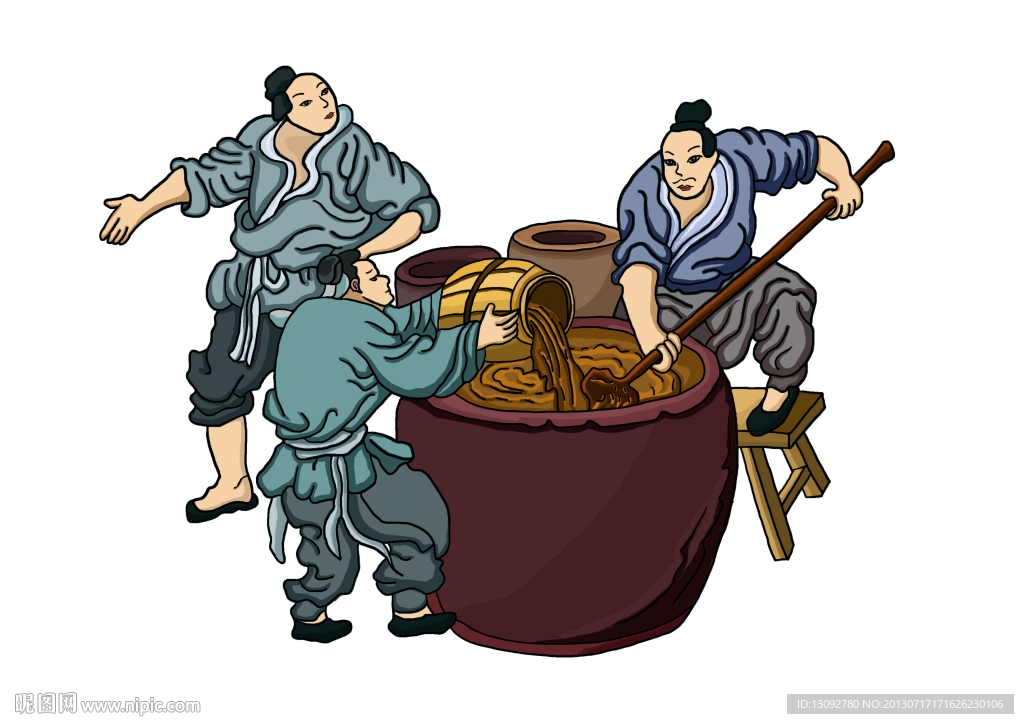 酿醋图