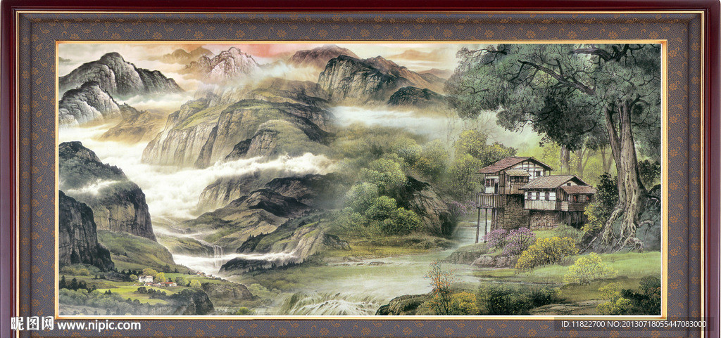 山水风景画