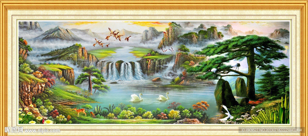 山水风景